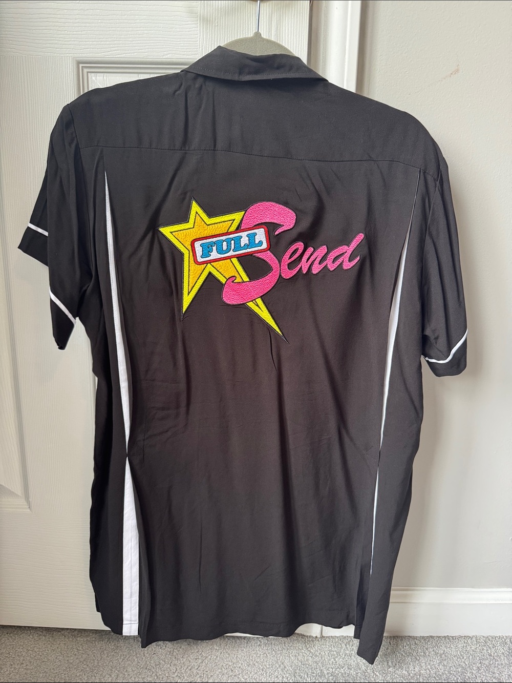 Men's Full Send Bowling Shirt Small